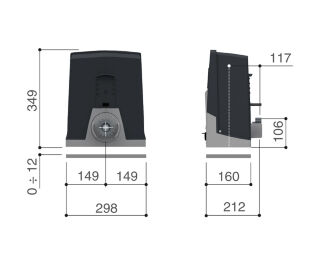 CAME BXL Start KIT Rack-5 фото