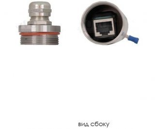 OSNOVO SP-IP/1000PW уличное устройство грозозащиты для локальной вычислительной сети (скорость до 1000 Мб/с) с защитой линий PoE фото