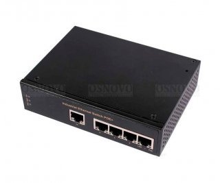 OSNOVO SW-20500/IC промышленный PoE коммутатор Fast Ethernet на 5 портов фото