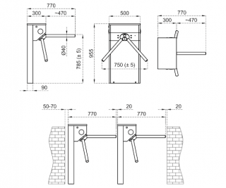 CAME STILE 500 001PSMM500E-02 фото
