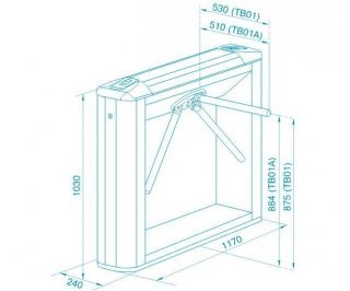 PERCo-TB01.1 фото