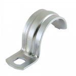 Скоба металлическая однолапковая СМО D=16-18 мм