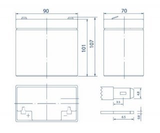 Battbee BT 12045 аккумулятор фото