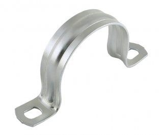 Скоба металлическая двухлапковая СМД D=16-18 мм фото Скоба металлическая двухлапковая СМД D=16-18 мм фото