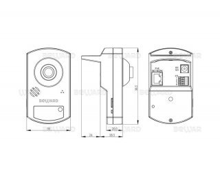 Beward BD46C (3.6 мм) фото Beward BD46C (3.6 мм) фото